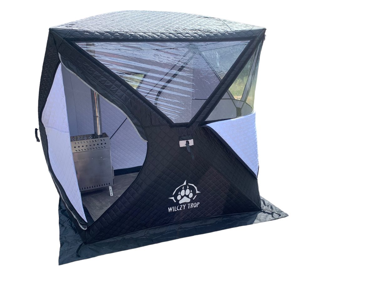 Sauna przenośna, namiotowa, turystyczna - komplet