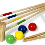 Croquet Krokiet Zestaw dla 4 Osób - Wersja Family
