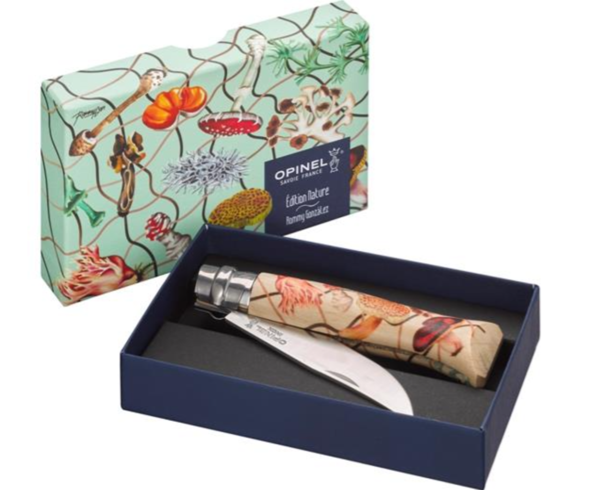 Nóż składany Opinel Edition Nature Rommy Gonzalez - nóż turystyczny edycja limitowana Nóż składany Opinel Edition Nature Rommy Gonzalez - nóż turystyczny edycja limitowana
