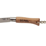 Nóż składany Opinel Inox Natural 04 brelok