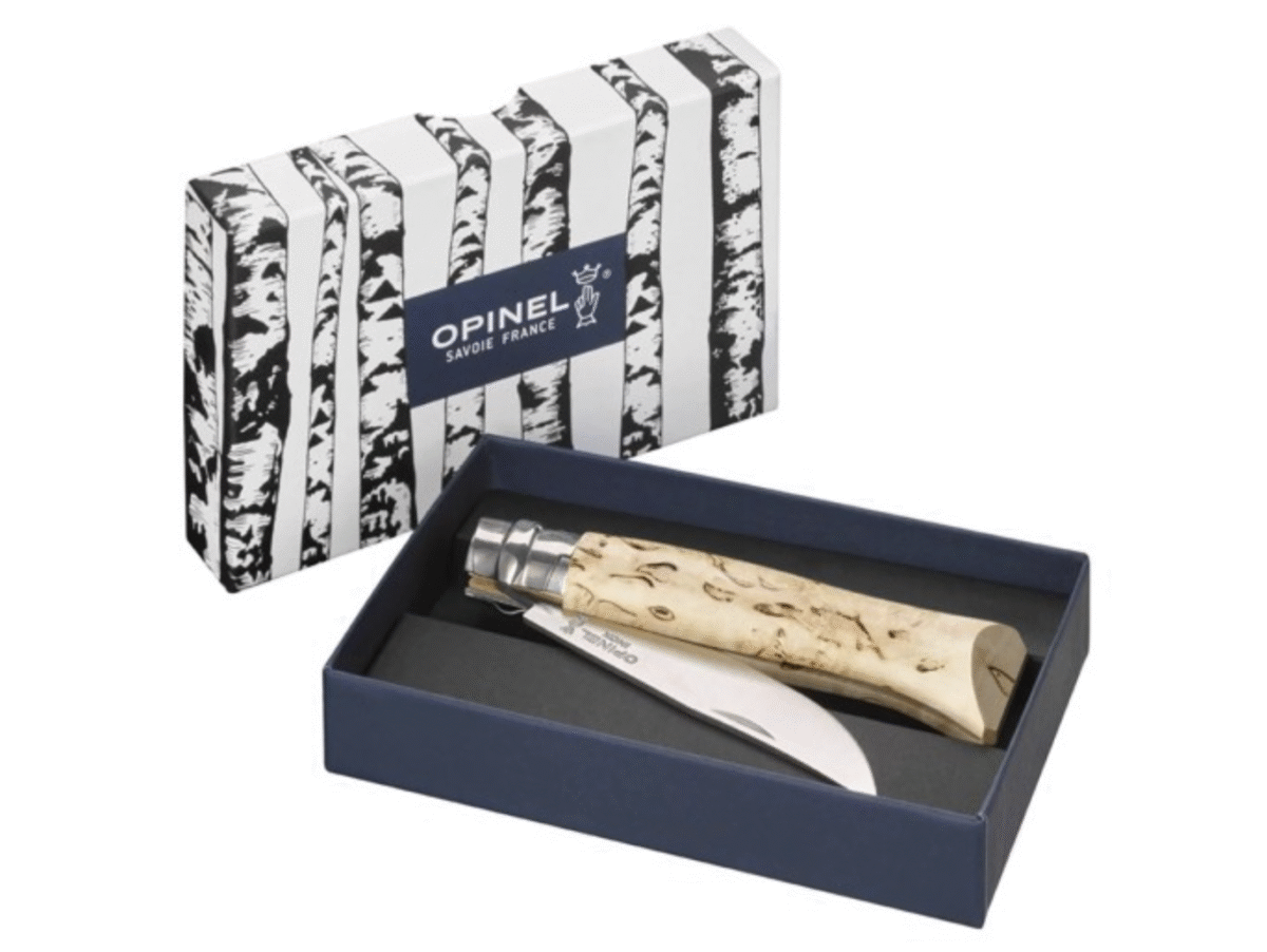 Nóż składany Opinel Sampo Curly Birch No.08 - edycja limitowana Nóż składany Opinel Sampo Curly Birch No.08 - edycja limitowana