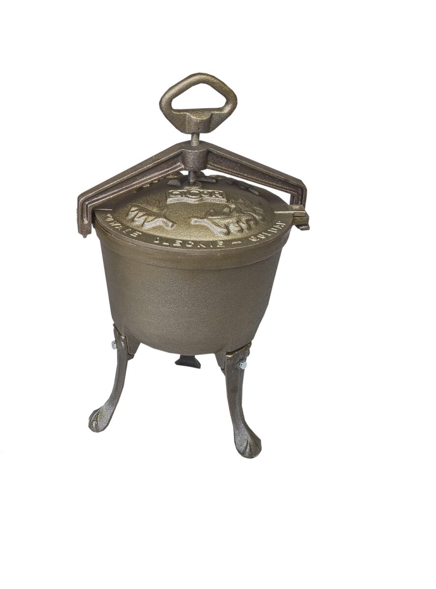 Żeliwny kociołek myśliwski 4L