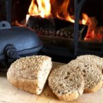 Żeliwny opiekacz - garnek żeliwny, gęsiarka